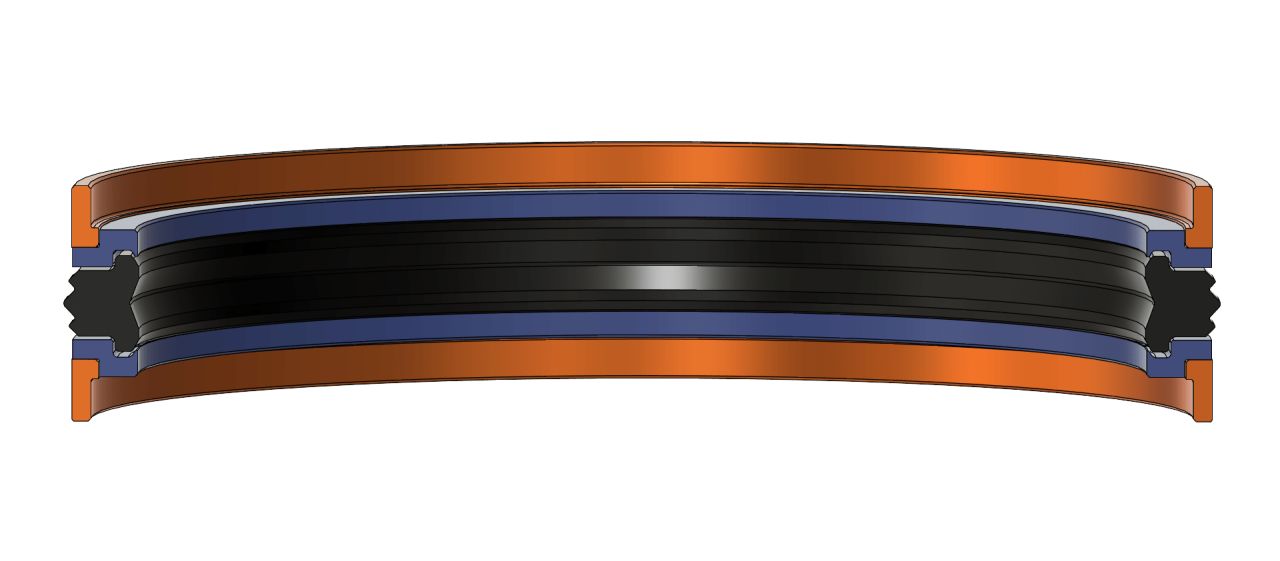 Kdas Piston Seal 125x100x25.4