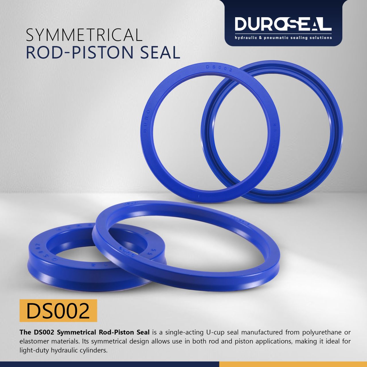 Rod-Piston Seal 190x210x12 PU